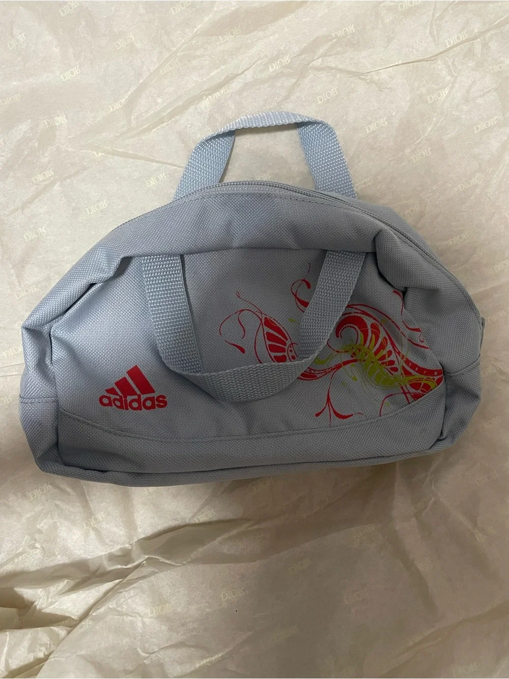 adidas Pale Blue Cosmetic Bag